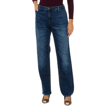 textil Dame Bukser Armani jeans 6Y5J15-5D2NZ-1500 Blå