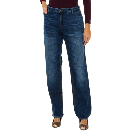 textil Dame Jeans Emporio Armani 6Y5J15-5D2NZ-1500 Blå