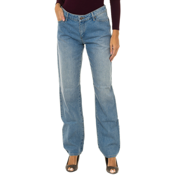 textil Dame Bukser Armani jeans 6Y5J15-5DWQZ-1500 Blå