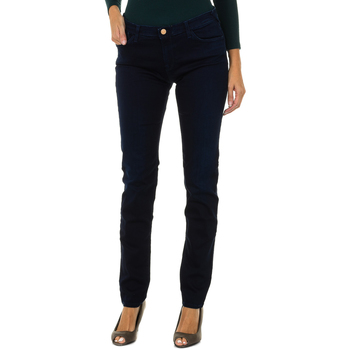 textil Dame Bukser Armani jeans 6Y5J28-5D2DZ-1500 Blå