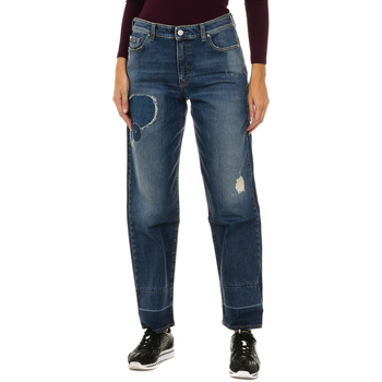 textil Dame Bukser Armani jeans 6Y5J90-5D2XZ-1500 Blå