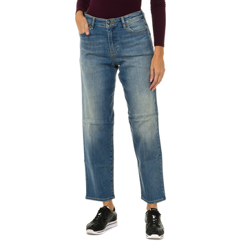 textil Dame Bukser Armani jeans 6Y5J90-5DABZ-1500 Blå