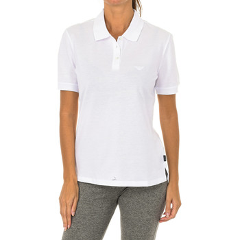 textil Dame Polo-t-shirts m. korte ærmer Armani jeans 6Z5F81-5J41Z-1100 Hvid