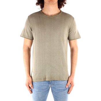 textil Herre T-shirts m. korte ærmer Blauer 21SBLUM01319 Grøn