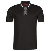 textil Herre Polo-t-shirts m. korte ærmer HUGO DOLMAR Sort / Hvid