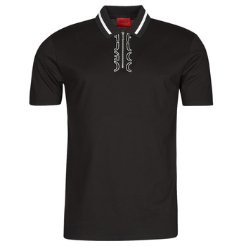 textil Herre Polo-t-shirts m. korte ærmer HUGO DOLMAR Sort / Hvid