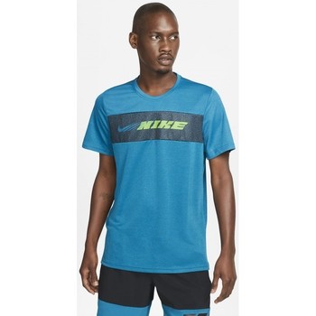 textil Herre T-shirts m. korte ærmer Nike CAMISETA MANGA CORTA HOMBRE  CZ1496 Blå