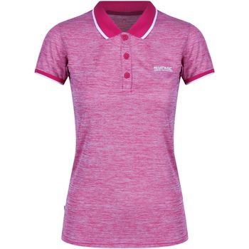 textil Dame Polo-t-shirts m. lange ærmer Regatta  Rød