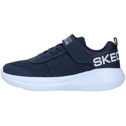 Sko Dreng Lave sneakers Skechers 97875L Blå