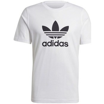 textil Herre T-shirts m. korte ærmer adidas Originals Trefoil Hvid