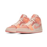 Sko Høje sneakers Nike Air Jordan 1 Mid Apricot Orange Atomic Orange/Apricot Agate/Terra Blush