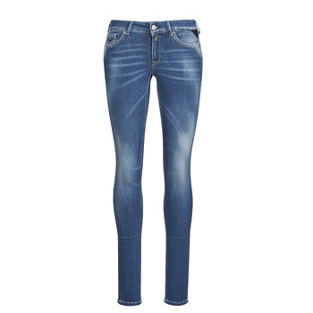 textil Dame Jeans - skinny Replay LUZIEN Blå / Mørk