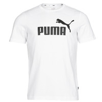 textil Herre T-shirts m. korte ærmer Puma ESS LOGO TEE Hvid