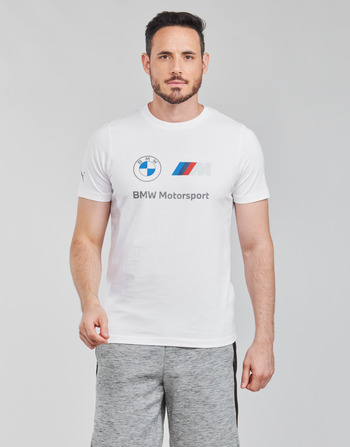 textil Herre T-shirts m. korte ærmer Puma BMW MMS ESS LOGO TEE Hvid