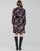 textil Dame Korte kjoler One Step FT30101 Sort / Flerfarvet