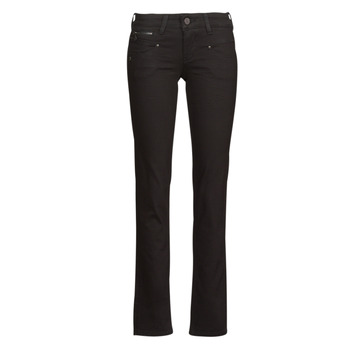 textil Dame Lige jeans Freeman T.Porter ALEXA STRAIGHT S-SDM Sort