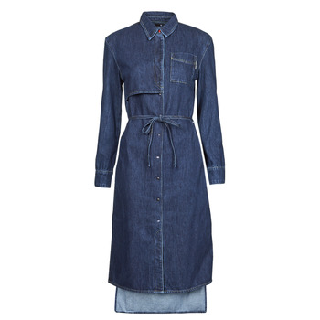 textil Dame Lange kjoler Freeman T.Porter DAISY DENIM Blå / Jeans