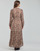 textil Dame Lange kjoler Freeman T.Porter LAURIANE LEO Rød / Hvid
