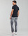 textil Herre Polo-t-shirts m. korte ærmer Emporio Armani 8N1FB4 Marineblå