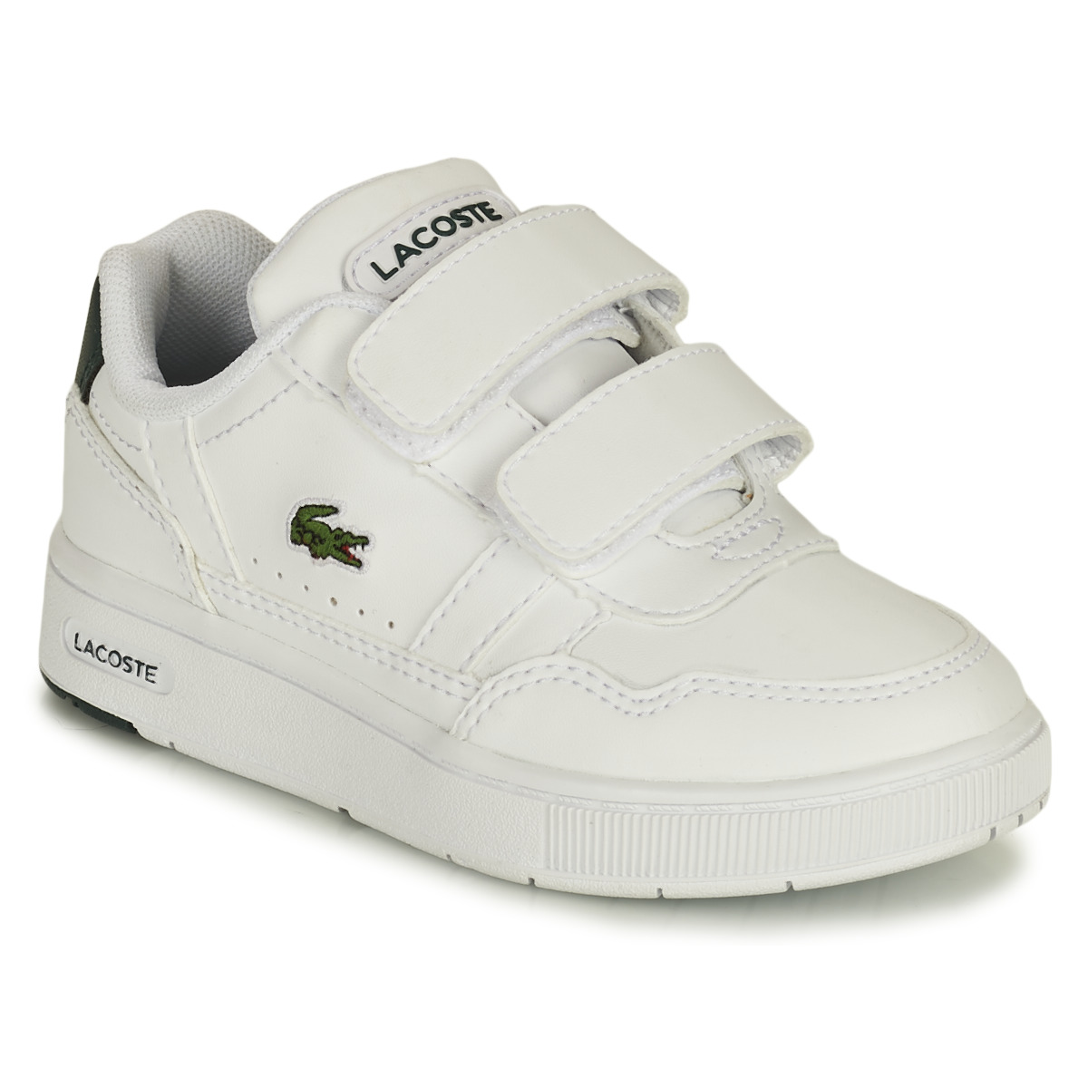 Sko Børn Lave sneakers Lacoste T-CLIP 0121 1 SUI Hvid