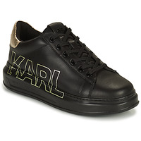 Sko Dame Lave sneakers Karl Lagerfeld KAPRI KARL OUTLINE LOGO Sort / Guld