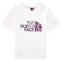 textil Pige T-shirts m. korte ærmer The North Face EASY BOY TEE Hvid