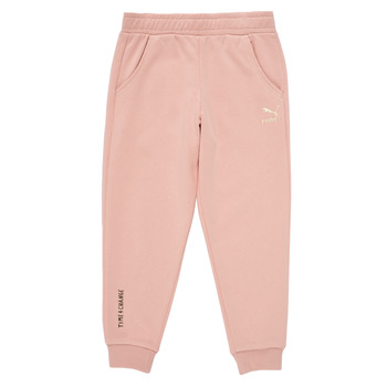 textil Pige Træningsbukser Puma T4C SWEATPANT Pink