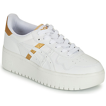 Sko Dame Lave sneakers Asics JAPAN PLATFORM Hvid / Guld