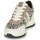 Sko Dame Lave sneakers Geox TABELYA Hvid / Sort / Sølv