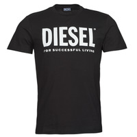 textil Herre T-shirts m. korte ærmer Diesel T-DIEGOS-ECOLOGO Sort