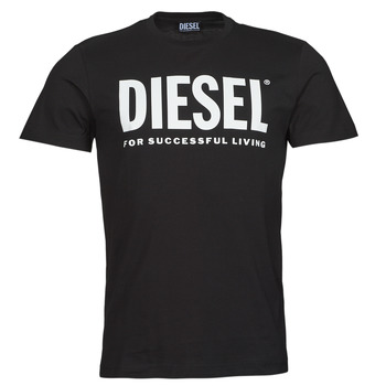 textil Herre T-shirts m. korte ærmer Diesel T-DIEGOS-ECOLOGO Sort
