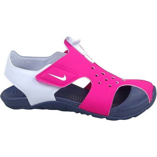 Sko Børn Sandaler Nike Sunray Protect 2 Pink, Hvid