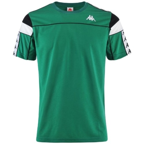 textil Herre T-shirts m. korte ærmer Kappa Banda Arar T-Shirt Grøn