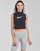 textil Dame Toppe / T-shirts uden ærmer Nike W NSW TANK MOCK PRNT Sort