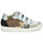 Sko Dame Lave sneakers Serafini SAN DIEGO Hvid / Sølv / Leopard