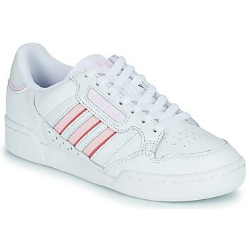 Sko Dame Lave sneakers adidas Originals CONTINENTAL 80 STRI Hvid / Pink