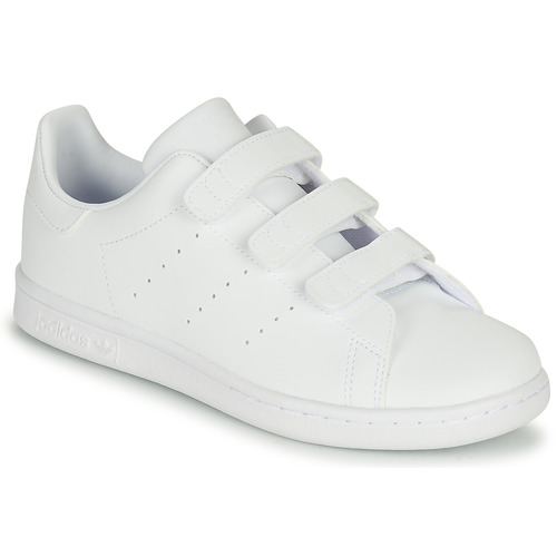 Sko Børn Lave sneakers adidas Originals STAN SMITH CF C Hvid