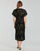 textil Dame Lange kjoler See U Soon 21221978 Sort / Guld