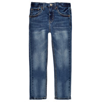 textil Dreng Jeans - skinny Levi's 510 SKINNY FIT EVERYDAY PERFORMANCE JEANS Blå / Mørk