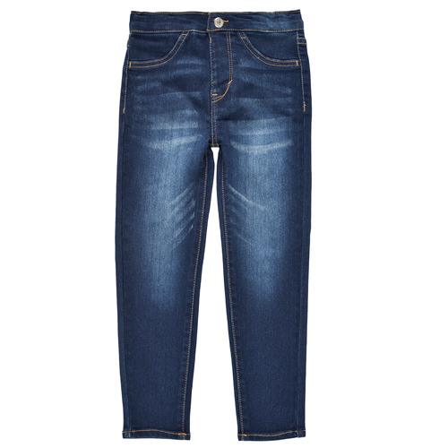 textil Pige Jeans - skinny Levi's PULL-ON JEGGINGS Blå / Mørk