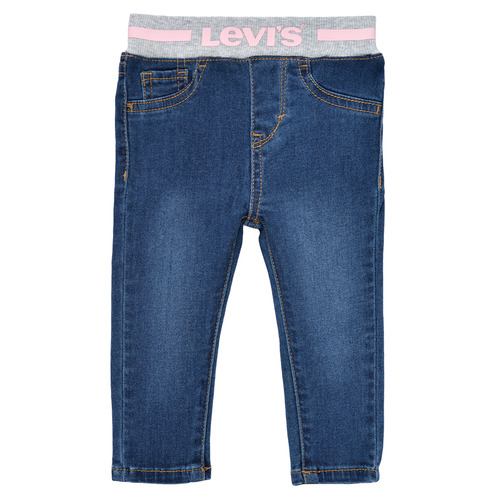 textil Pige Jeans - skinny Levi's PULL ON SKINNY JEAN Blå