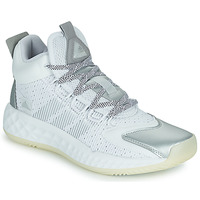 Sko Basketstøvler adidas Performance PRO BOOST MID Hvid / Sølv