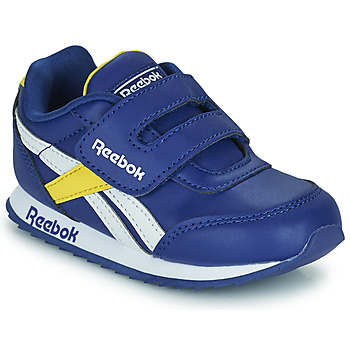 Sko Børn Lave sneakers Reebok Classic REEBOK ROYAL CLJOG 2  KC Blå / Gul / Hvid