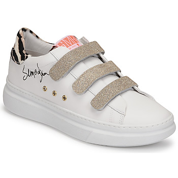 Sko Dame Lave sneakers Semerdjian BARRY Hvid / Guld