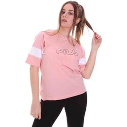 textil Dame T-shirts m. korte ærmer Fila 683283 Pink