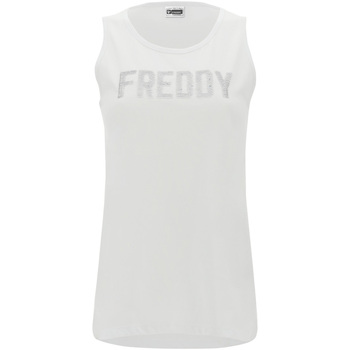 textil Dame Toppe / T-shirts uden ærmer Freddy S1WCLK2 Hvid