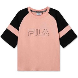 textil Børn T-shirts m. korte ærmer Fila 683330 Pink