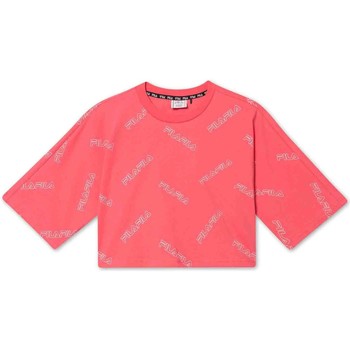 textil Pige T-shirts m. korte ærmer Fila 683349 Pink