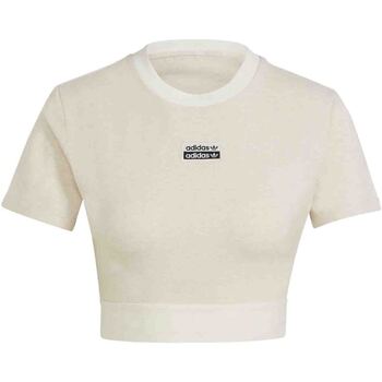 textil Dame T-shirts m. korte ærmer adidas Originals GN4346 Hvid