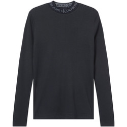 textil Dame Langærmede T-shirts Calvin Klein Jeans J20J215228 Sort